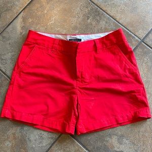 Red Tommy Hilfiger shorts